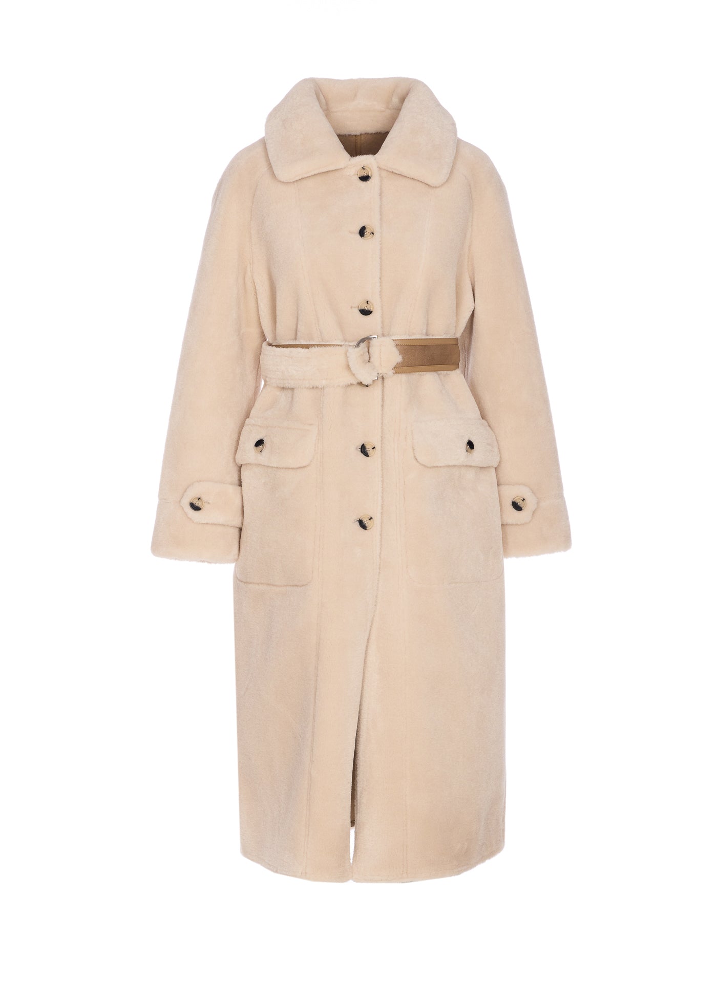 Urbancode Coats Beige Polyester
