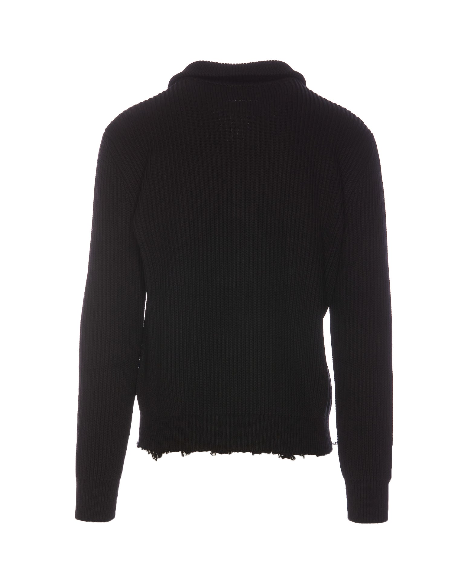 Mm6 Maison Margiela Sweaters Black Cotton