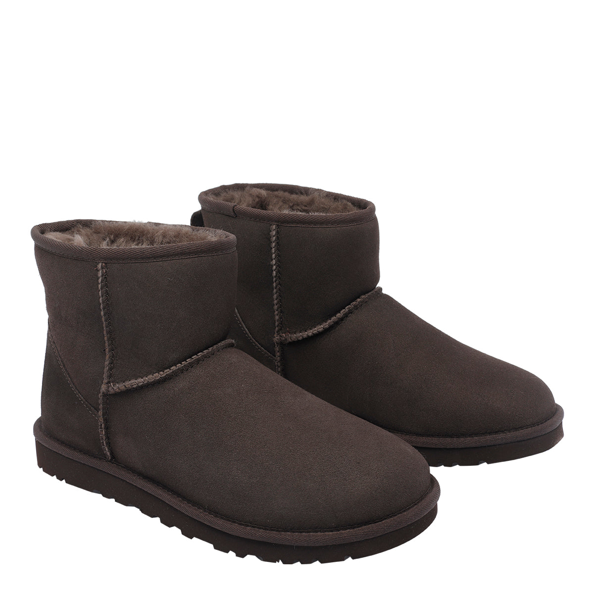 UGG Boots Brown Suede Leather/rubber Sole