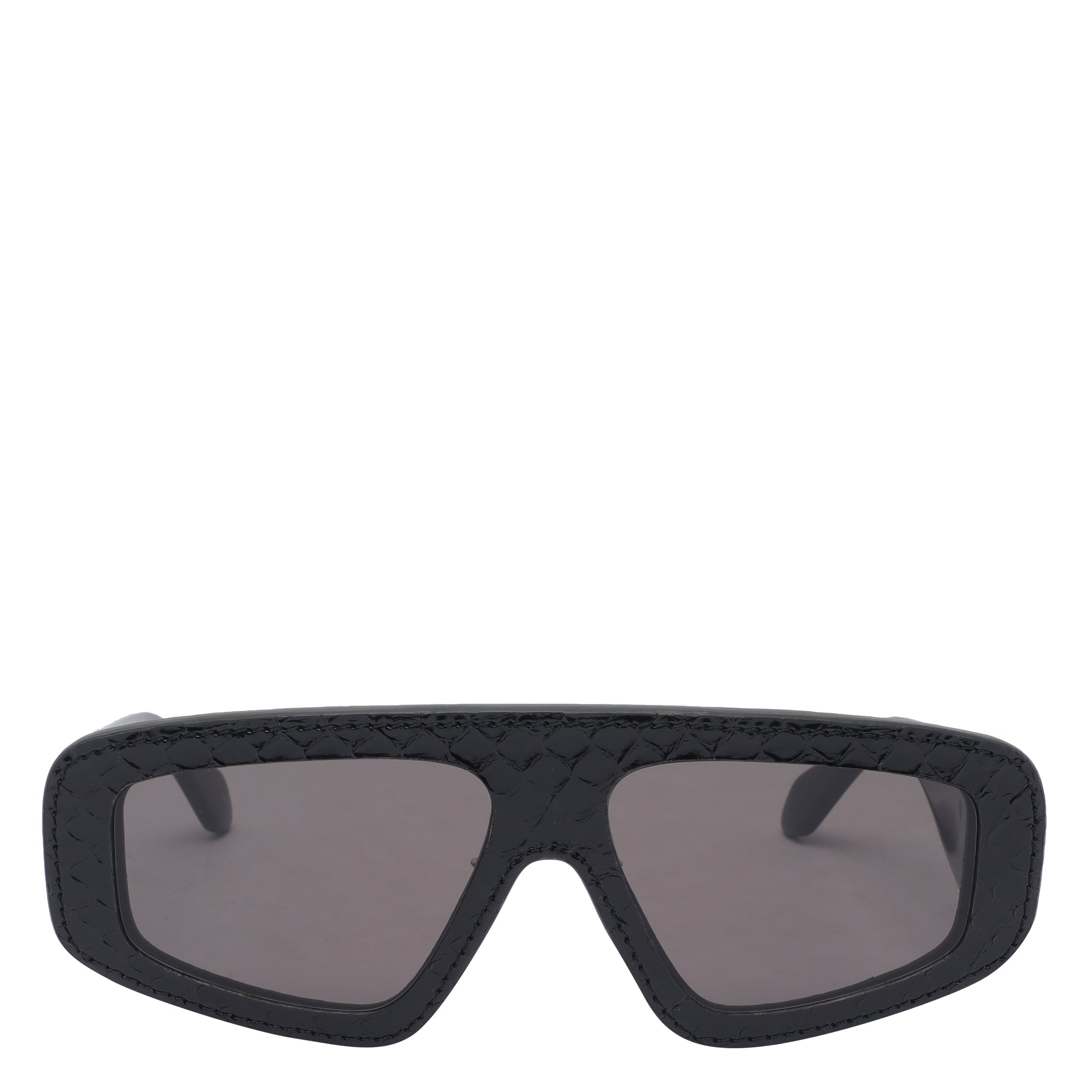 Alaia Sunglasses Black Acetato And Leather