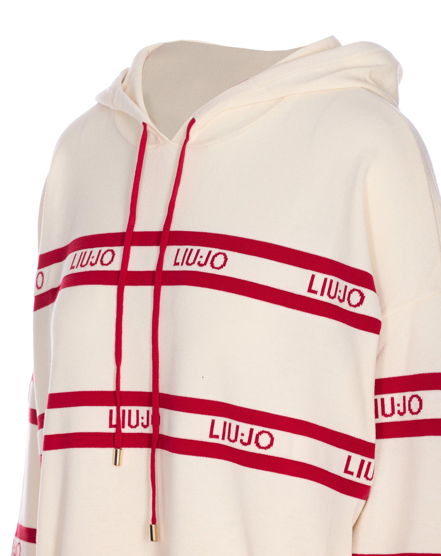 Liu Jo Sweaters White Viscose Polyester