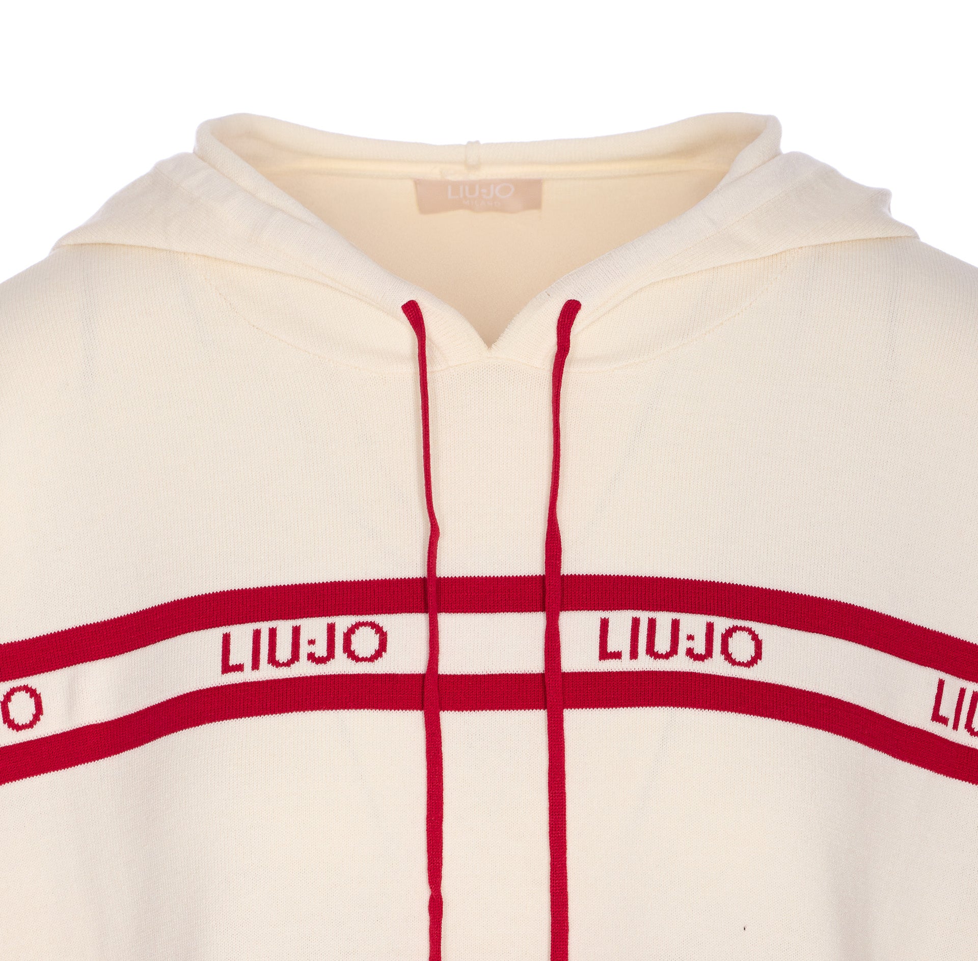 Liu Jo Sweaters White Viscose Polyester