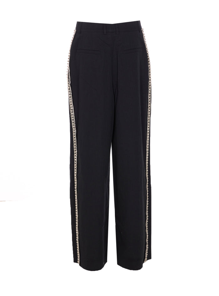 Essentiel Antwerp Trousers Black Cotton