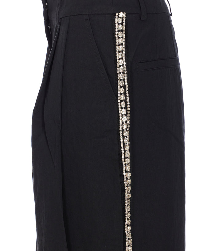 Essentiel Antwerp Trousers Black Cotton