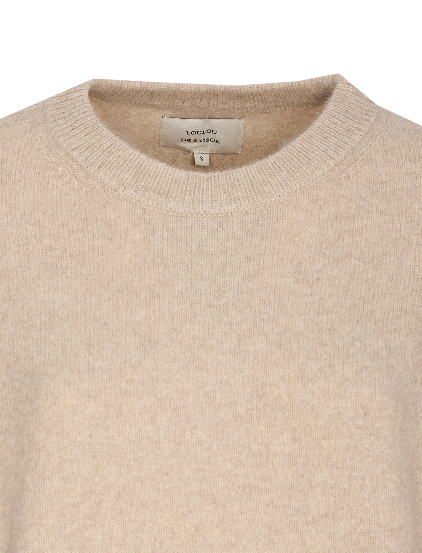 Loulou De Saison Sweaters Beige Wool Yak Nylon
