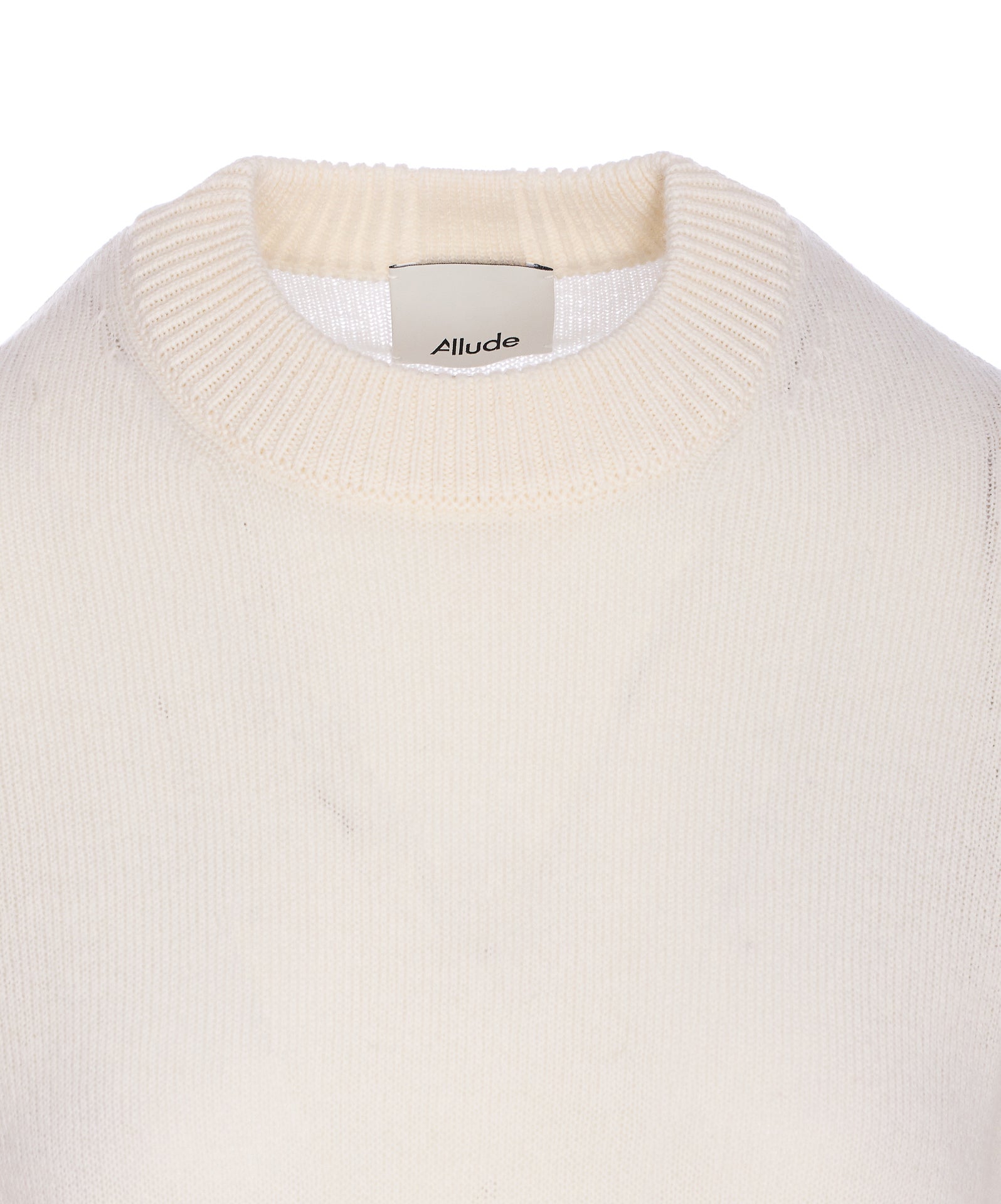 Allude Sweaters White Virgin Wool Cashmere