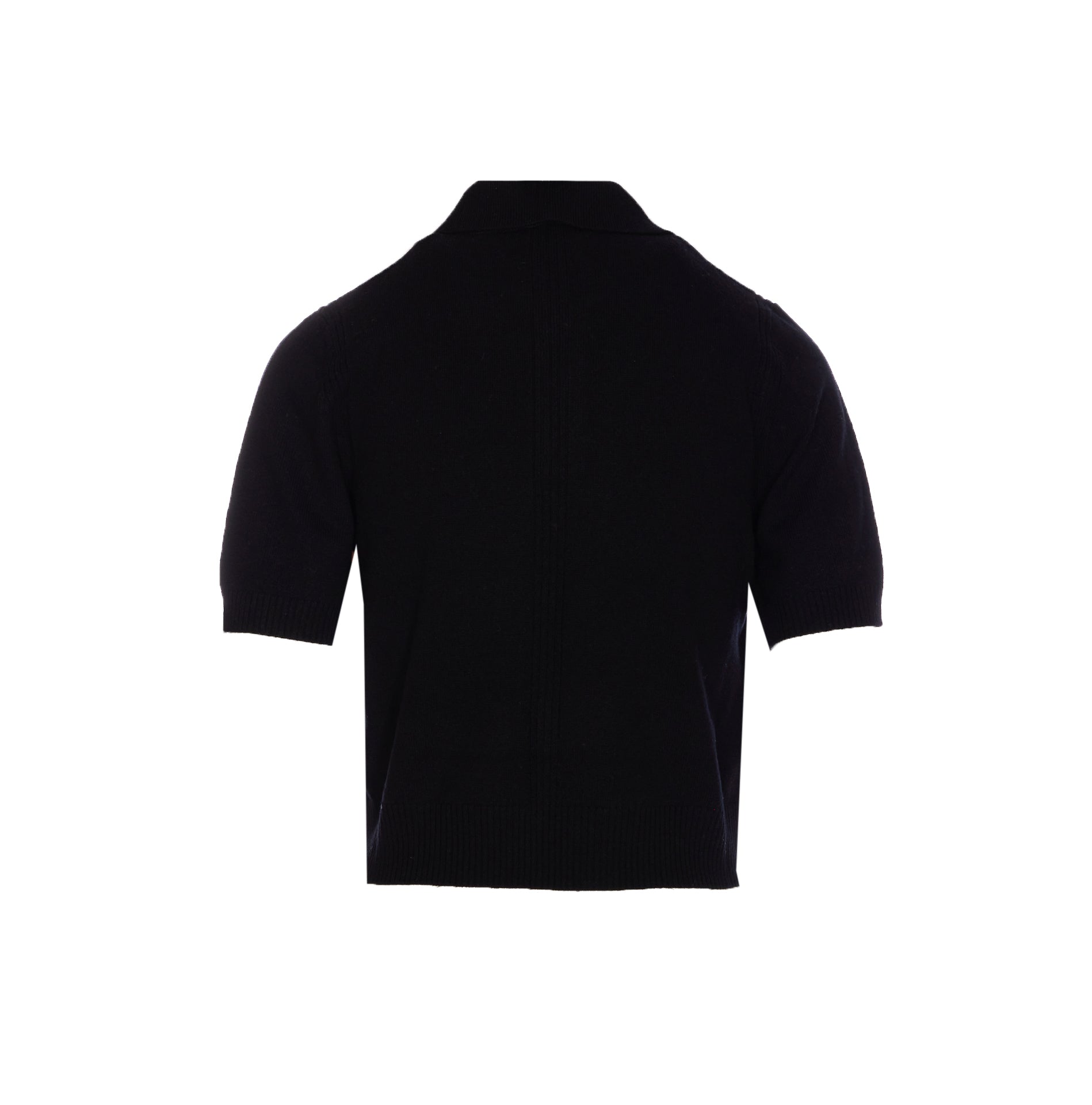 Pinko T-Shirts And Polos Black Wool Cashmere