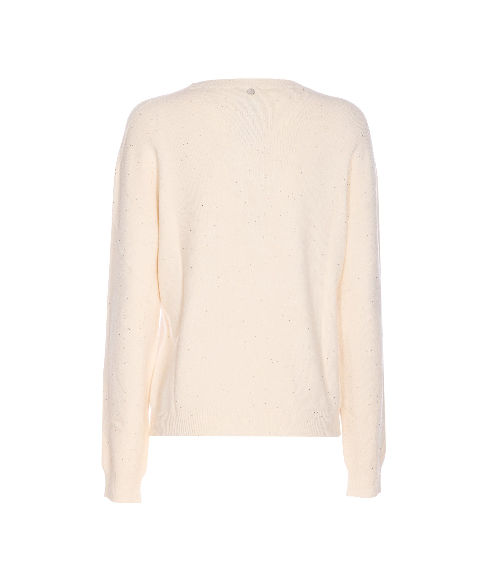 Liu Jo Sweaters White Viscose Polyester Polyamide