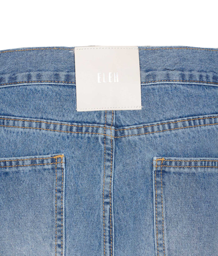 Eleh Jeans Blue Cotton Polyester