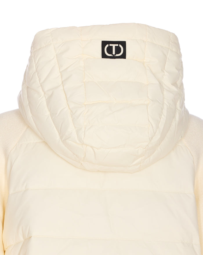 Twin-Set Coats White Polyamide