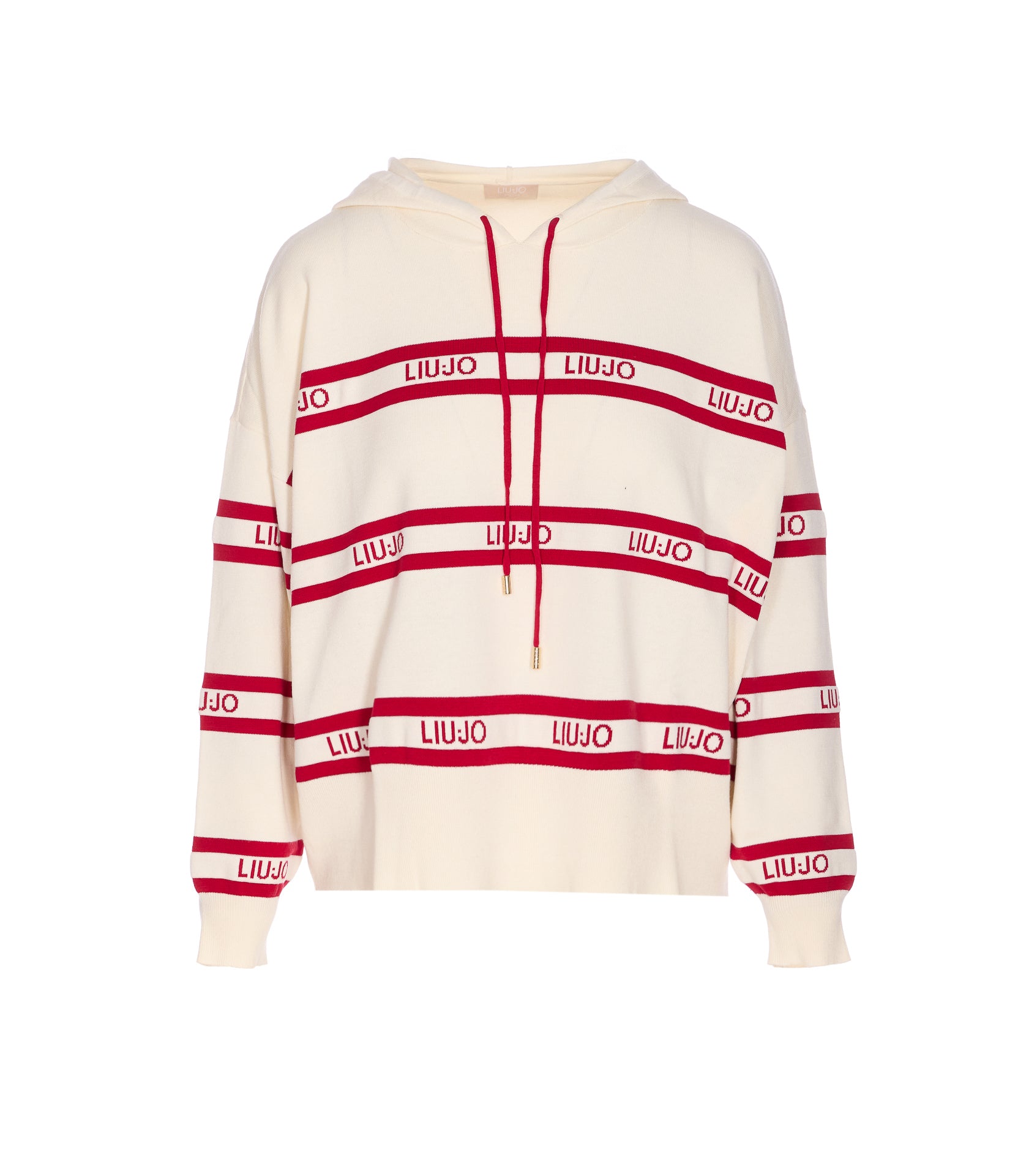 Liu Jo Sweaters White Viscose Polyester