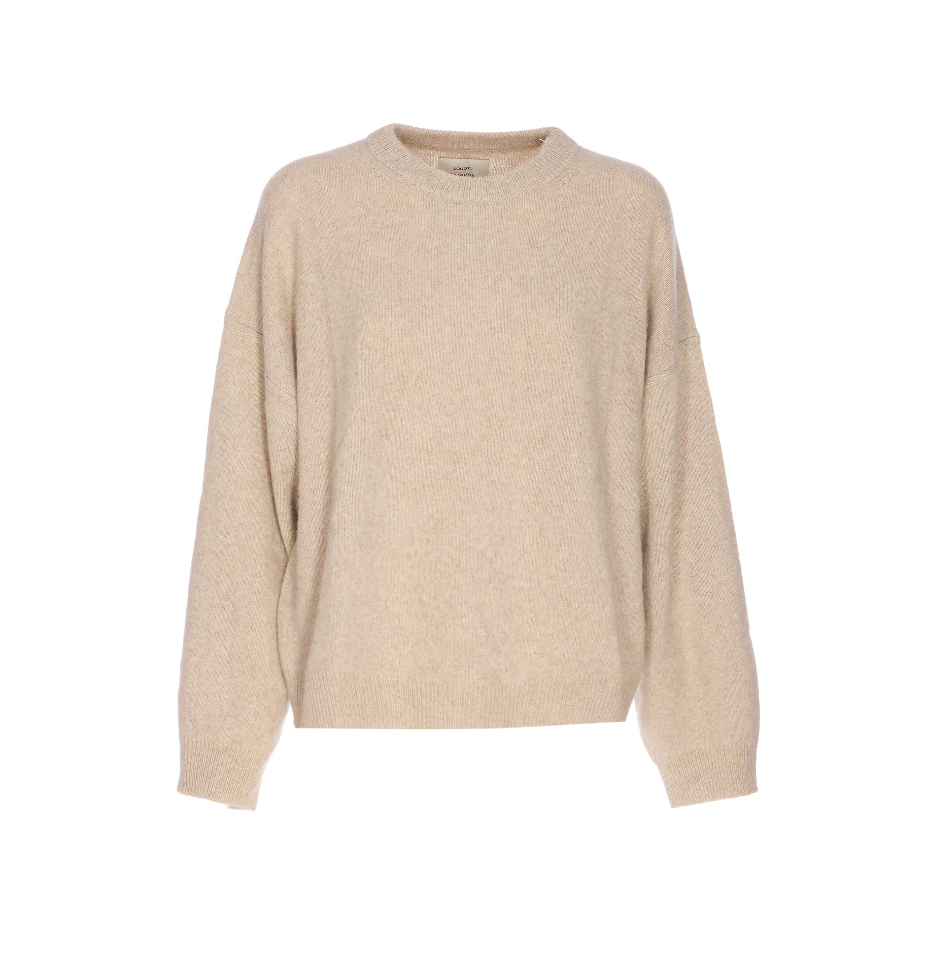 Loulou De Saison Sweaters Beige Wool Yak Nylon