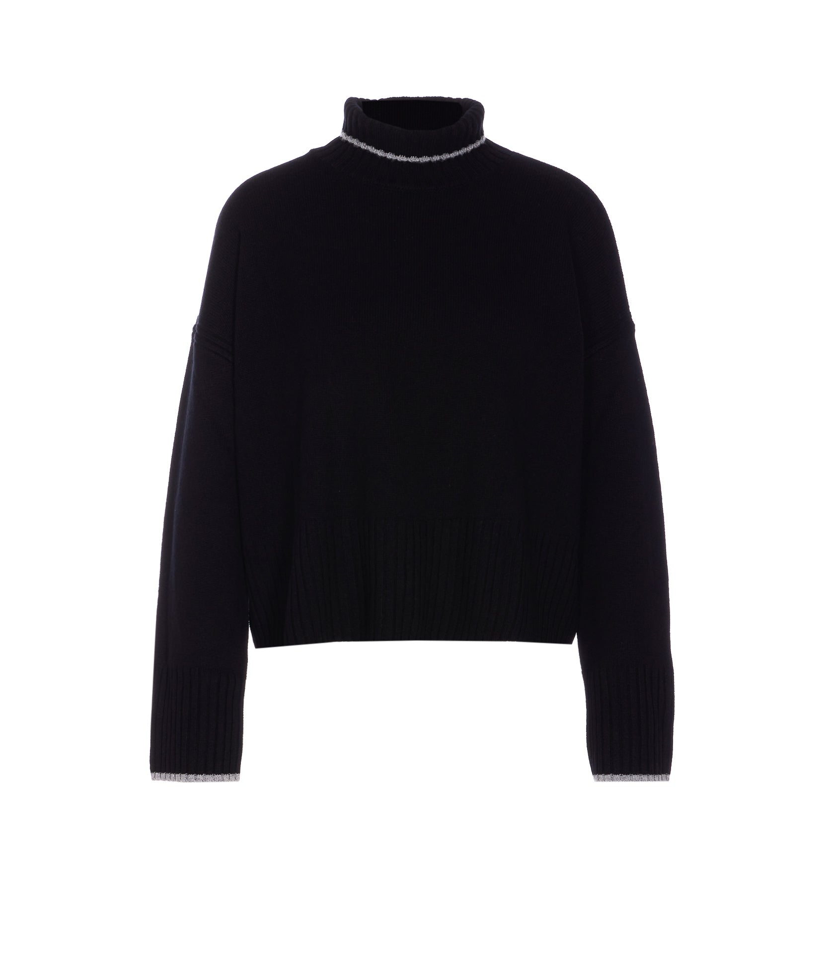 Pinko Sweaters Black Wool