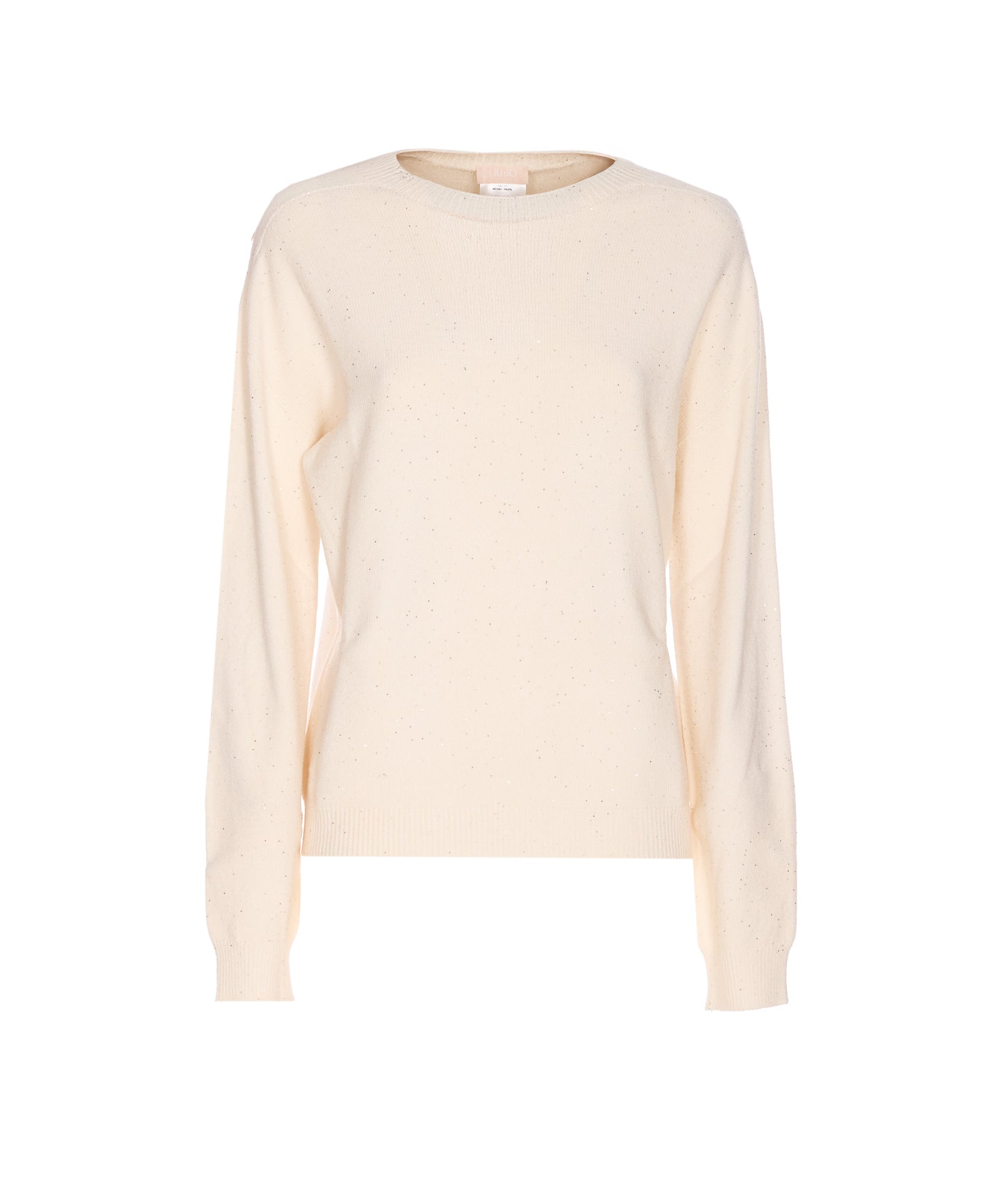 Liu Jo Sweaters White Viscose Polyester Polyamide