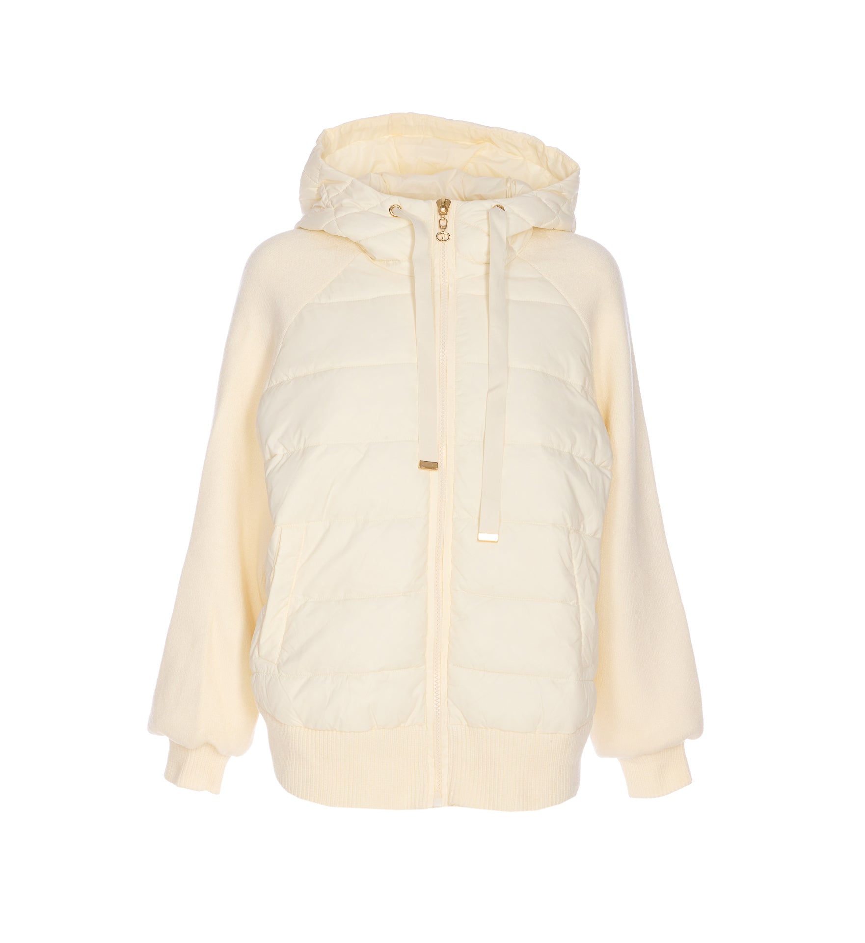 Twin-Set Coats White Polyamide
