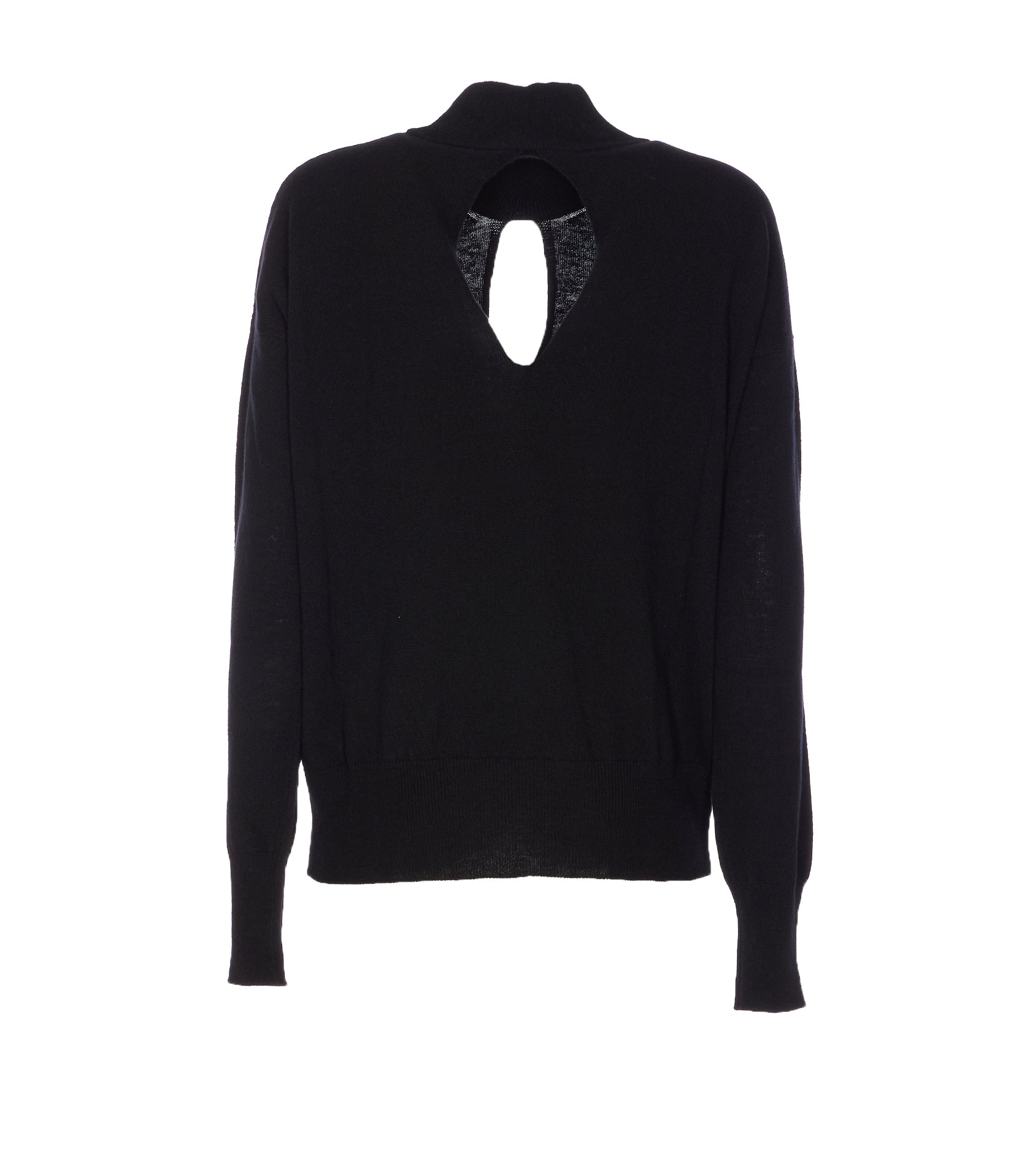 Roberto Collina Sweaters Black Merino Wool