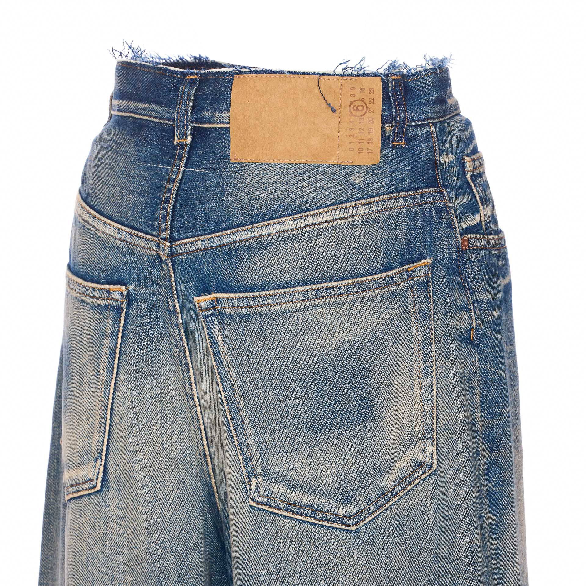 Mm6 Maison Margiela Jeans Blue Cotton
