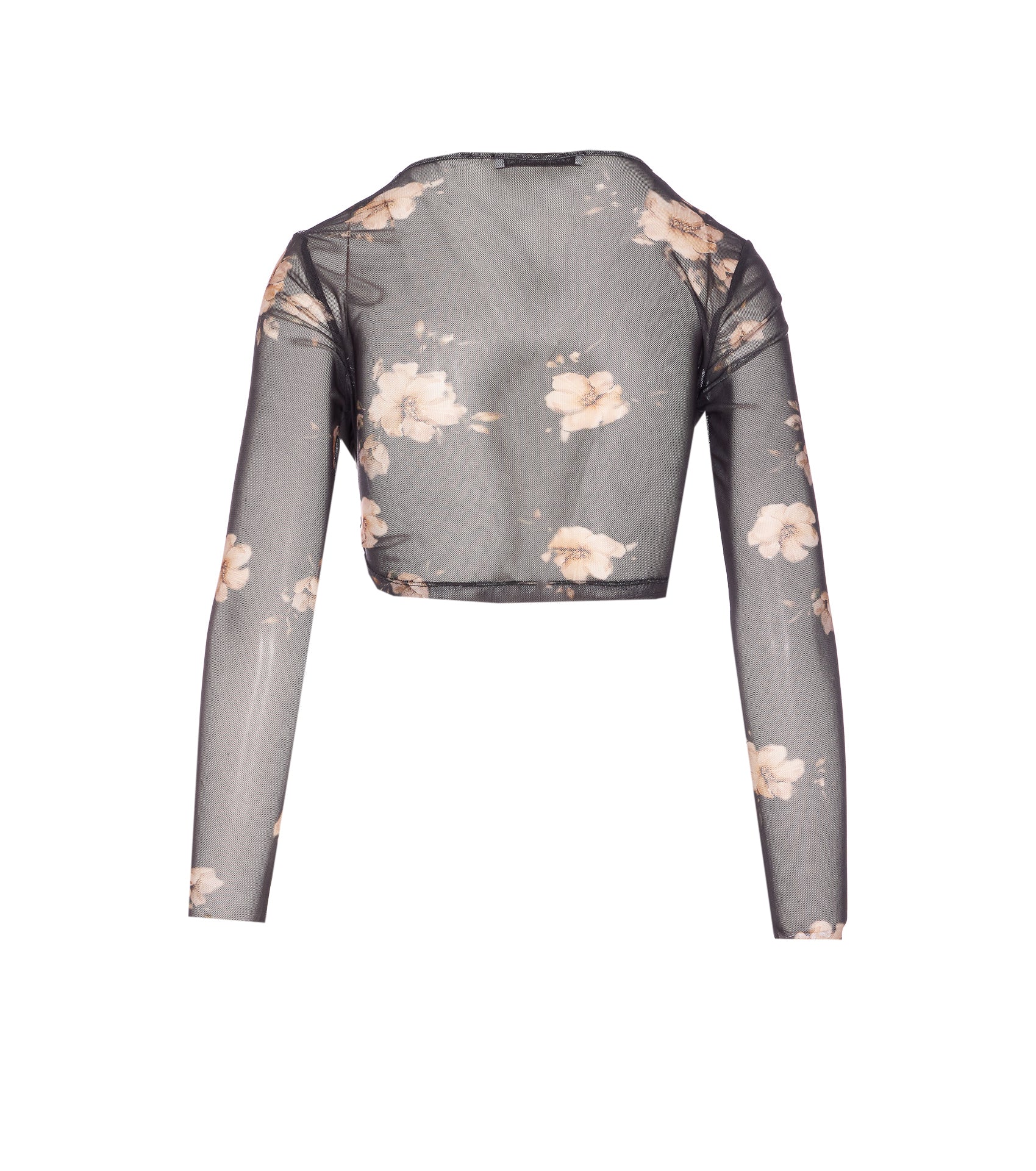 MAR DE MARGARITAS Top Black Polyester Elastane