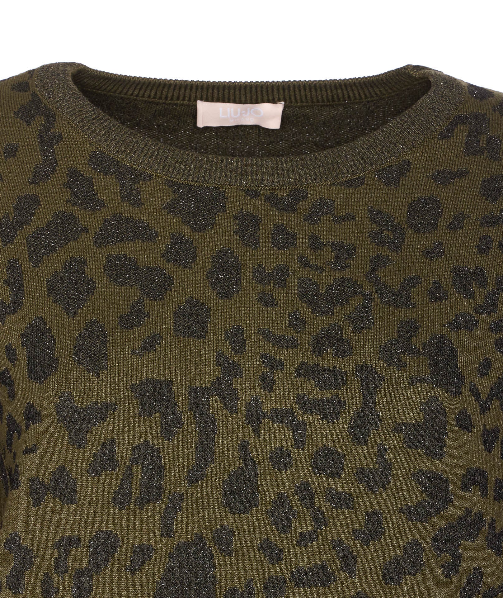 Liu Jo Sweaters Green Viscose Polyamide Polyester