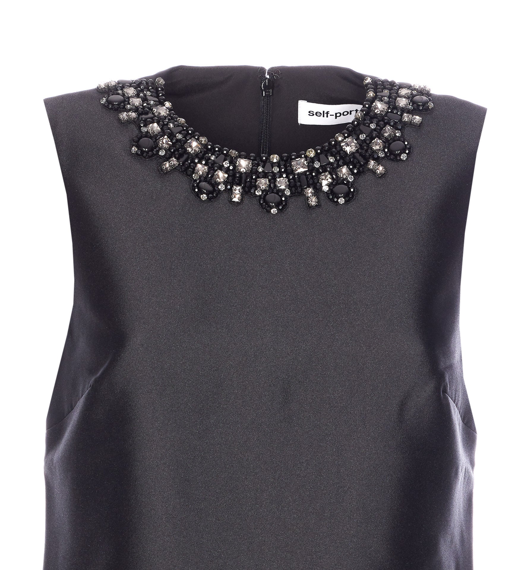 Self Portrait Dresses Black Polyester