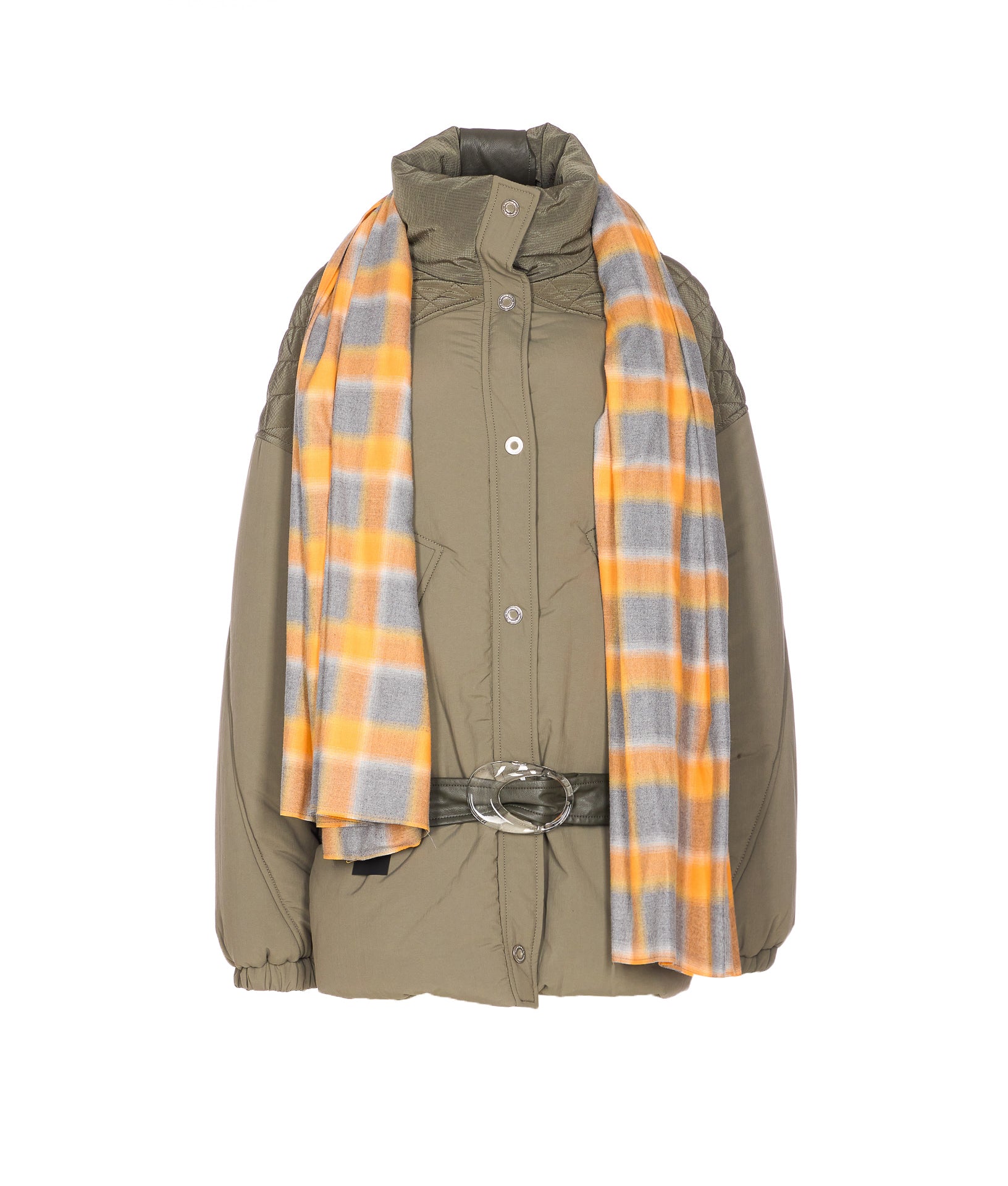 MARBELL Coats Green Polyamide Polyester