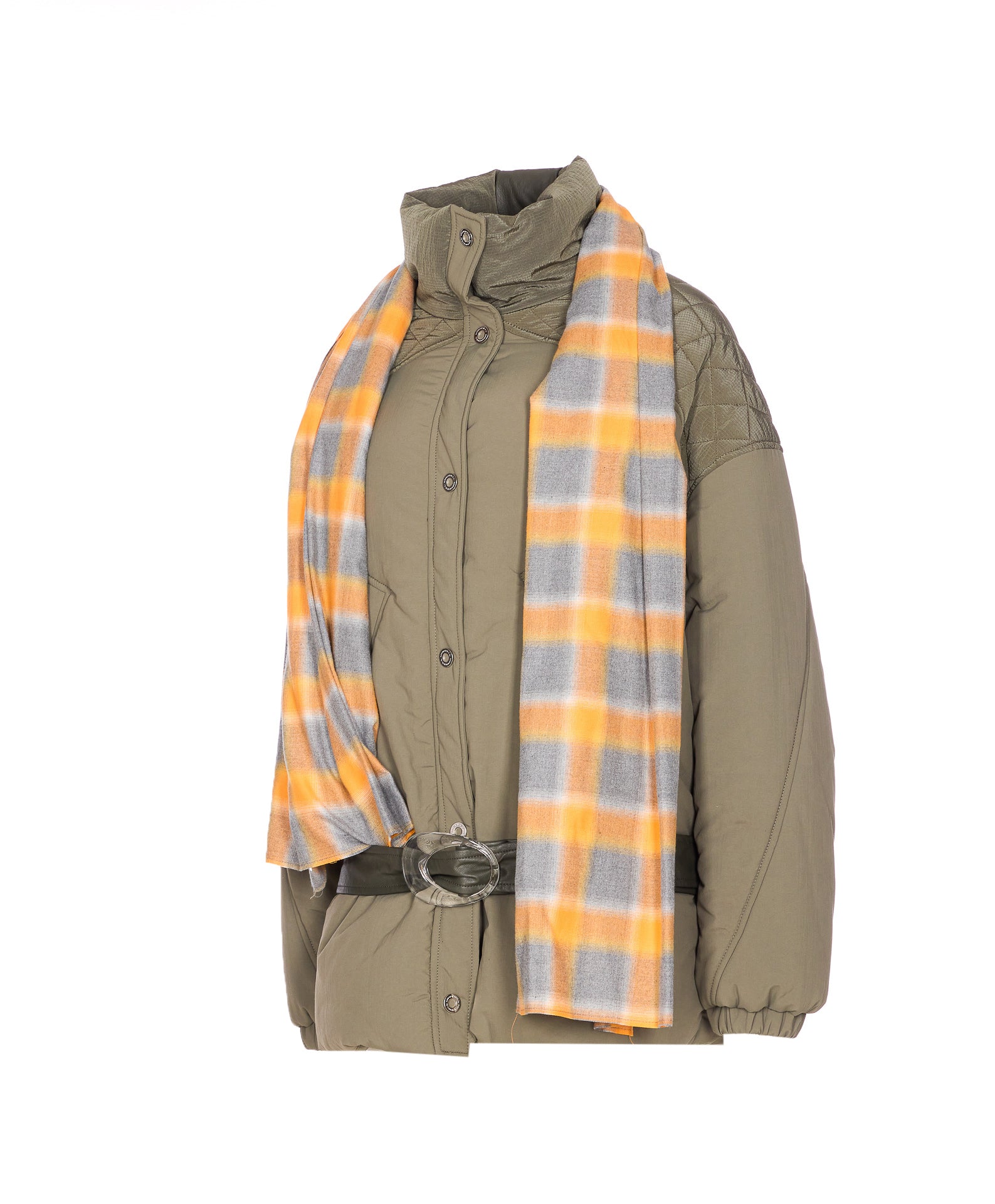MARBELL Coats Green Polyamide Polyester