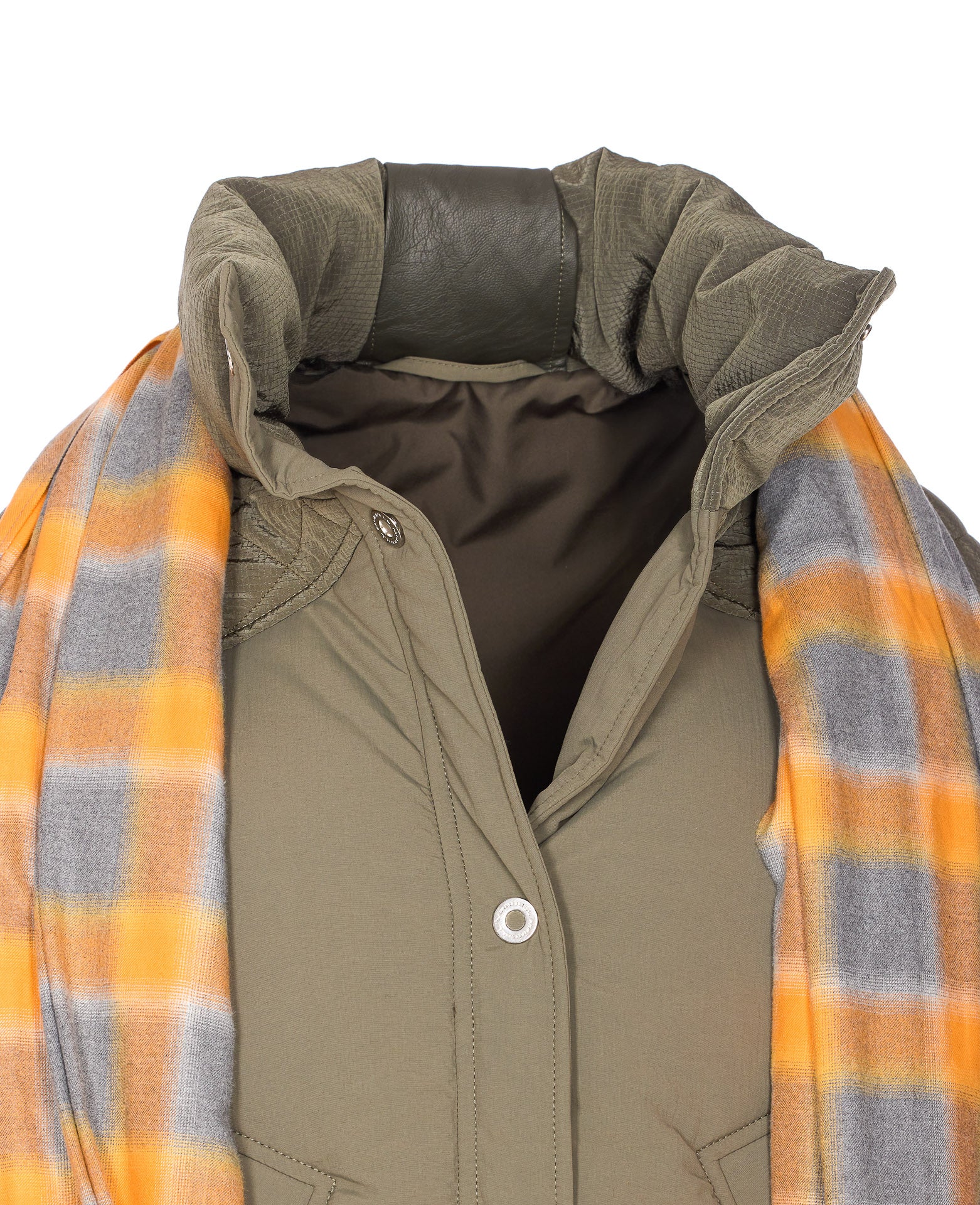 MARBELL Coats Green Polyamide Polyester
