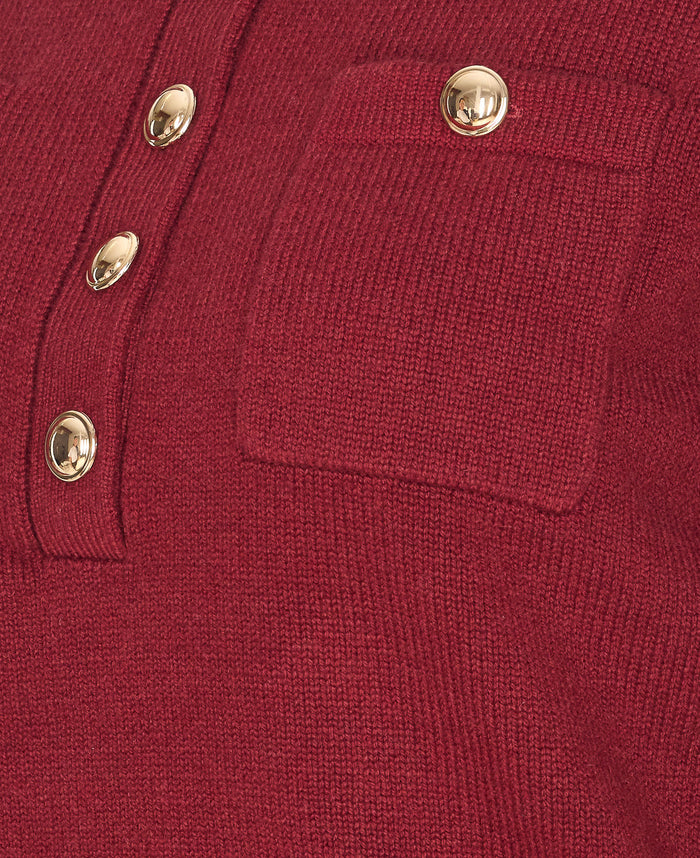Self Portrait Sweaters Red