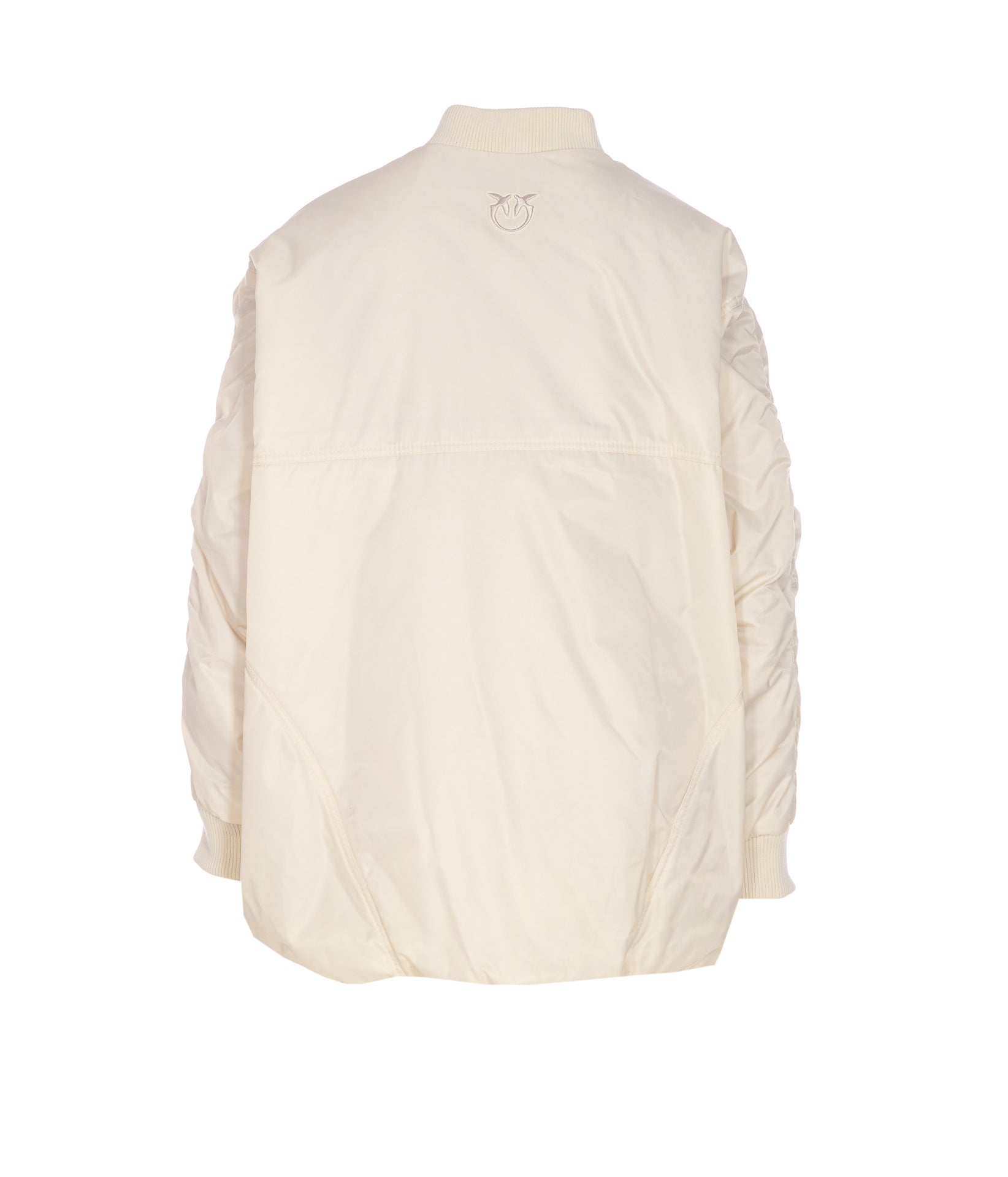 Pinko Coats White Nylon
