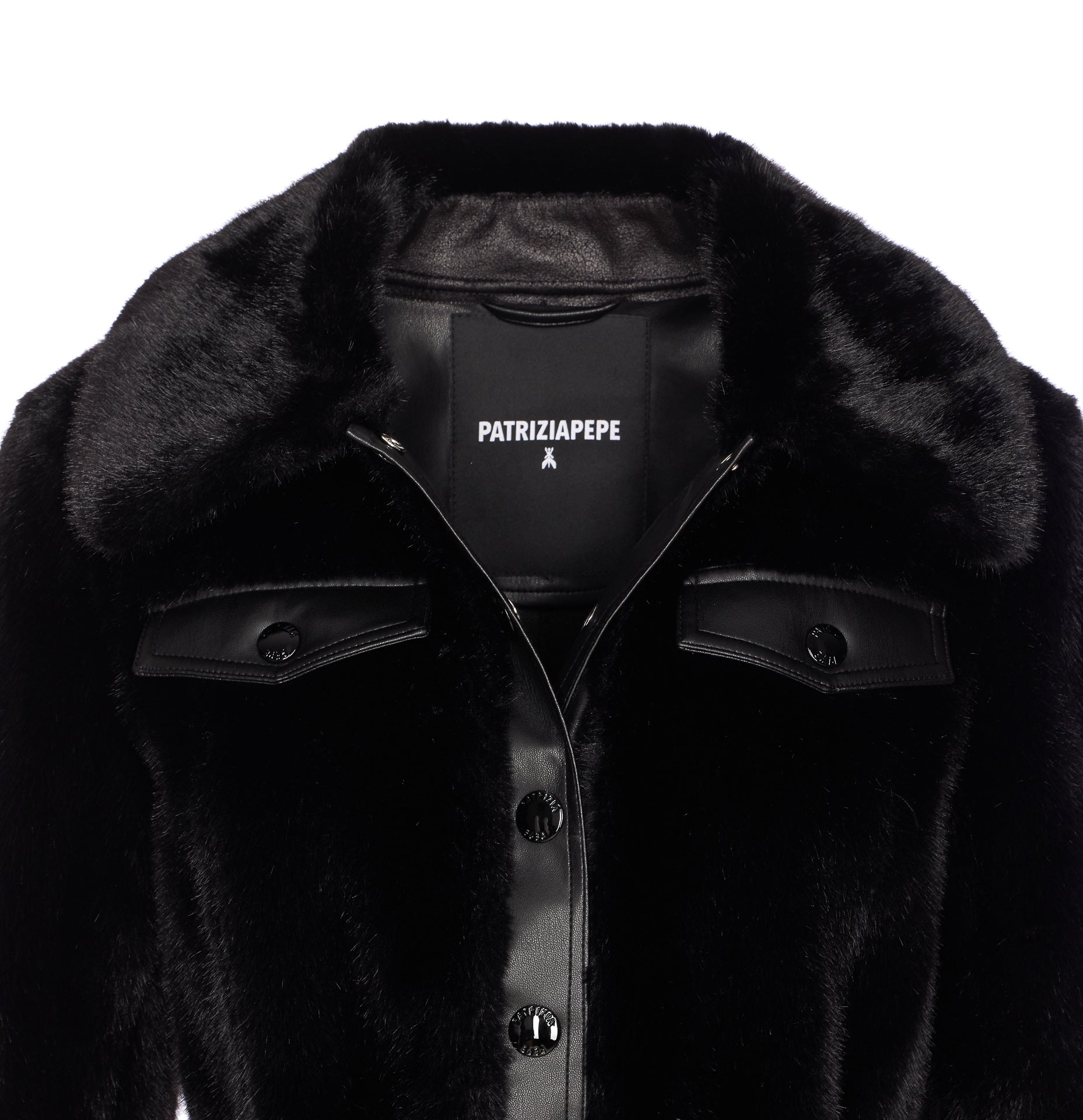 Patrizia Pepe Coats Black Polyester
