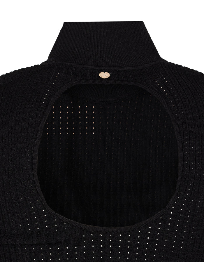 Liu Jo Sweaters Black Viscose Polyester