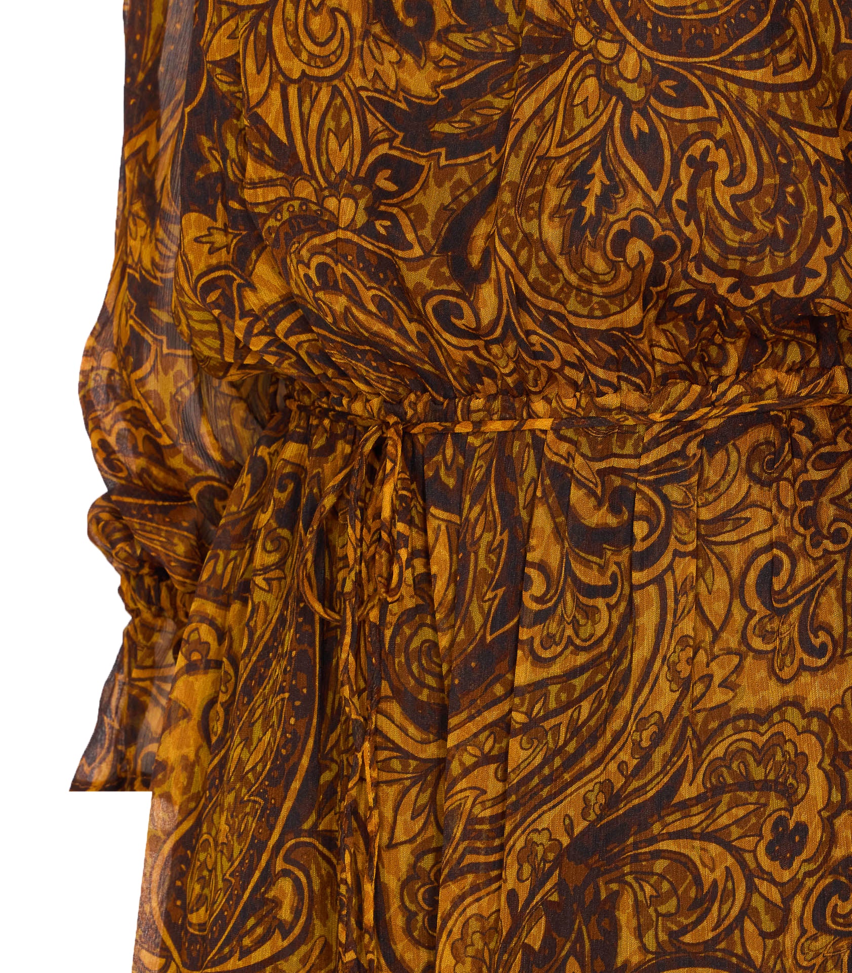 Pinko Dresses Orange Polyester Elastane