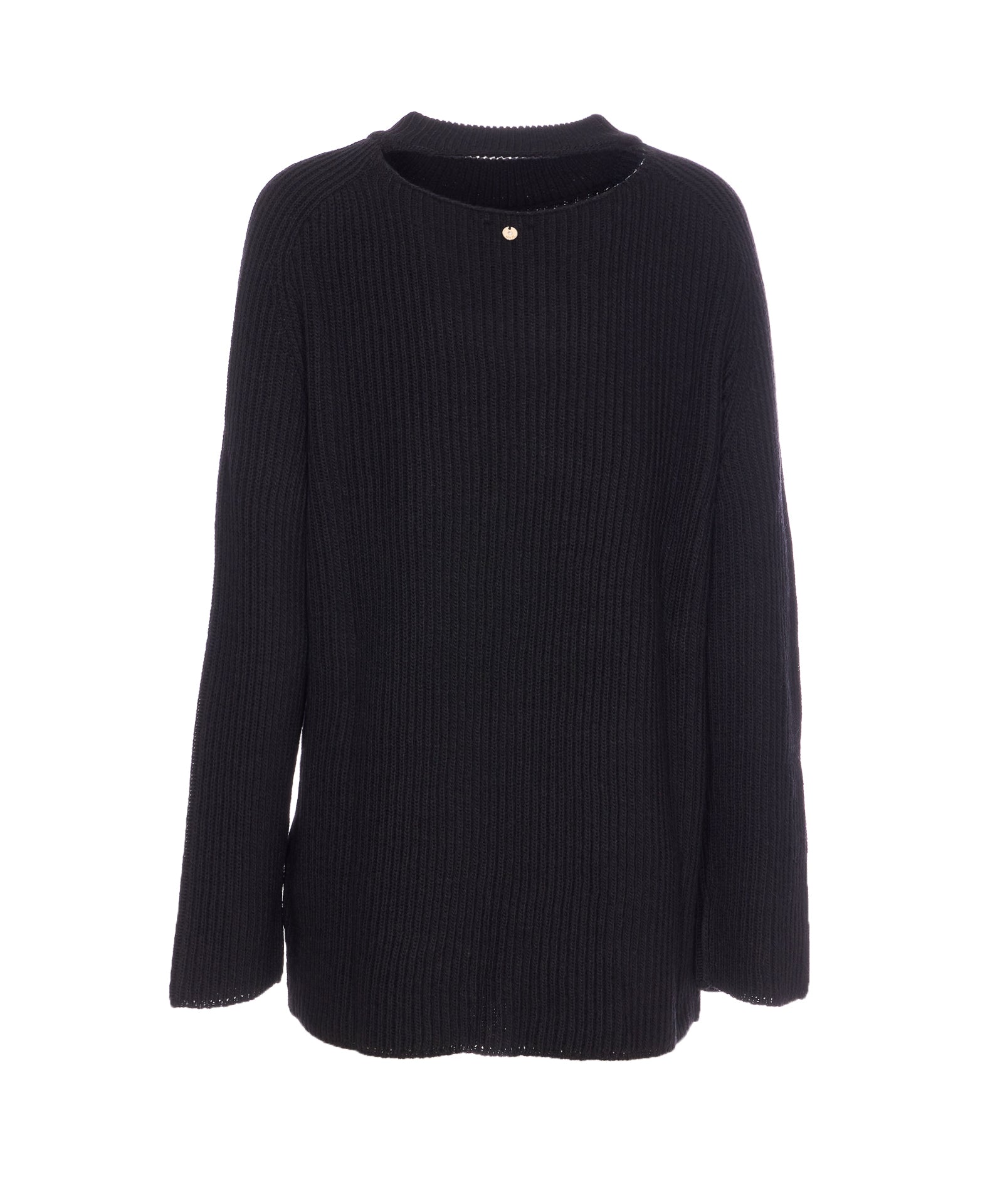 Liu Jo Sweaters Black Acryliq Wool
