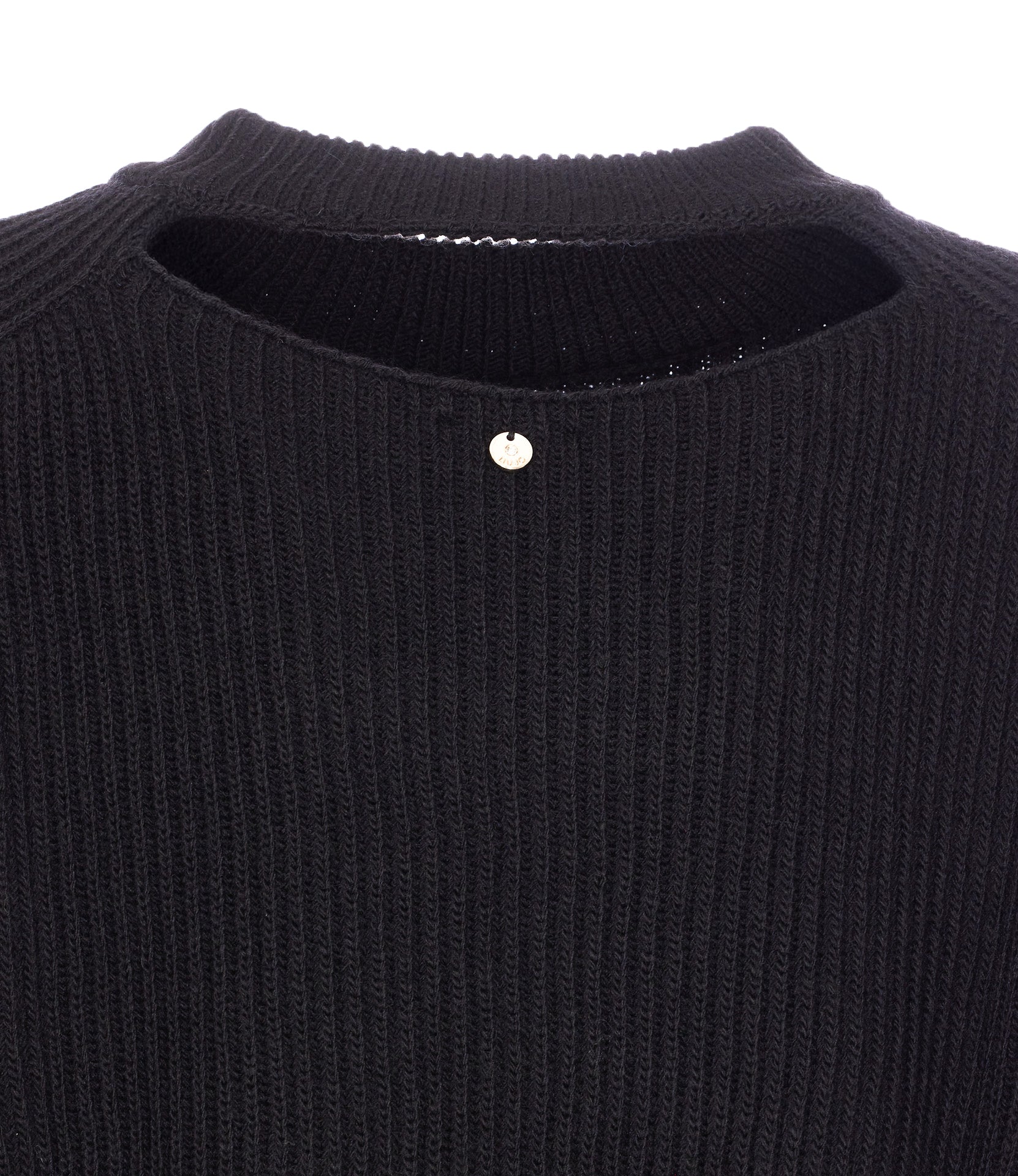 Liu Jo Sweaters Black Acryliq Wool