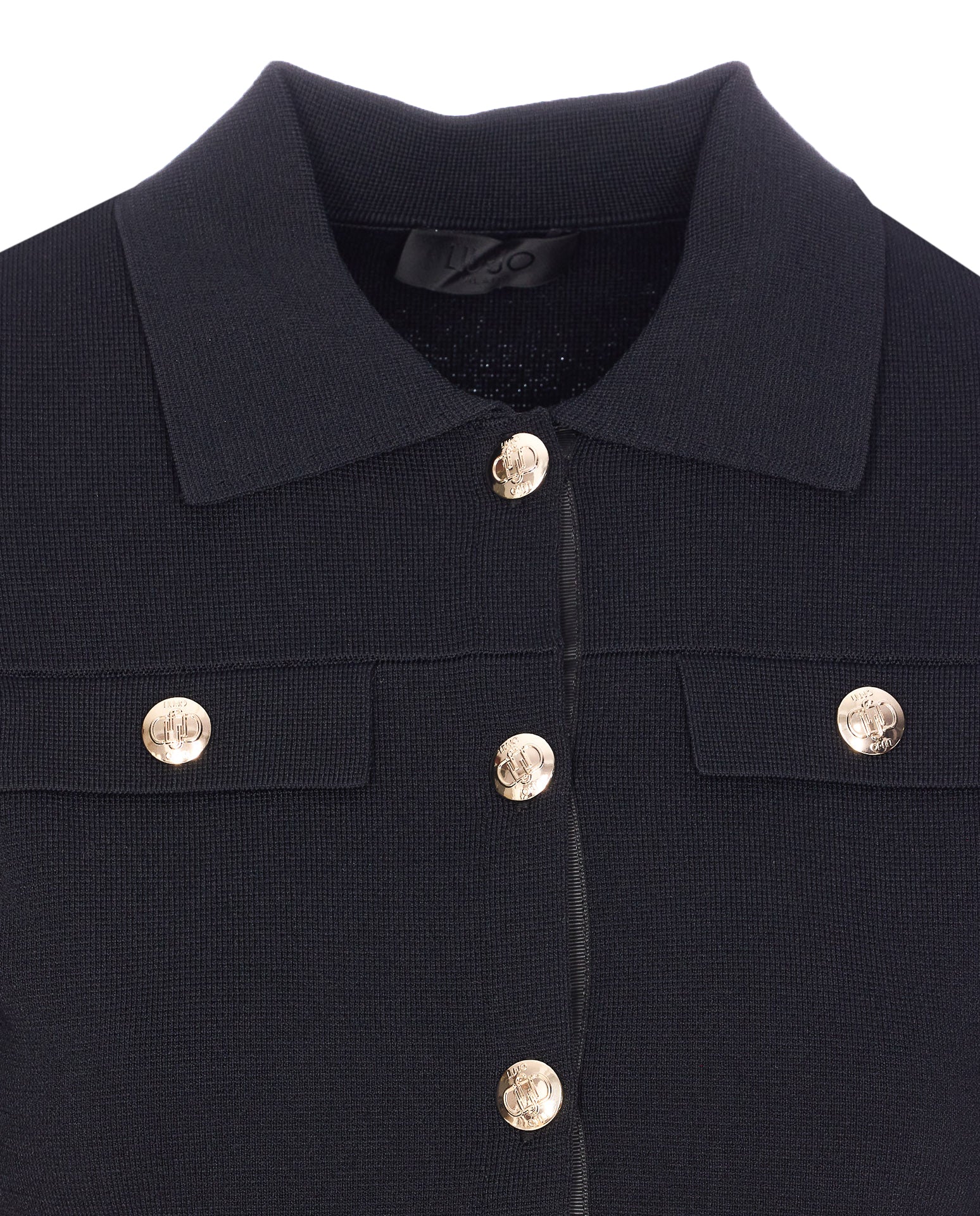 Liu Jo Jackets Black Viscose Polyamide