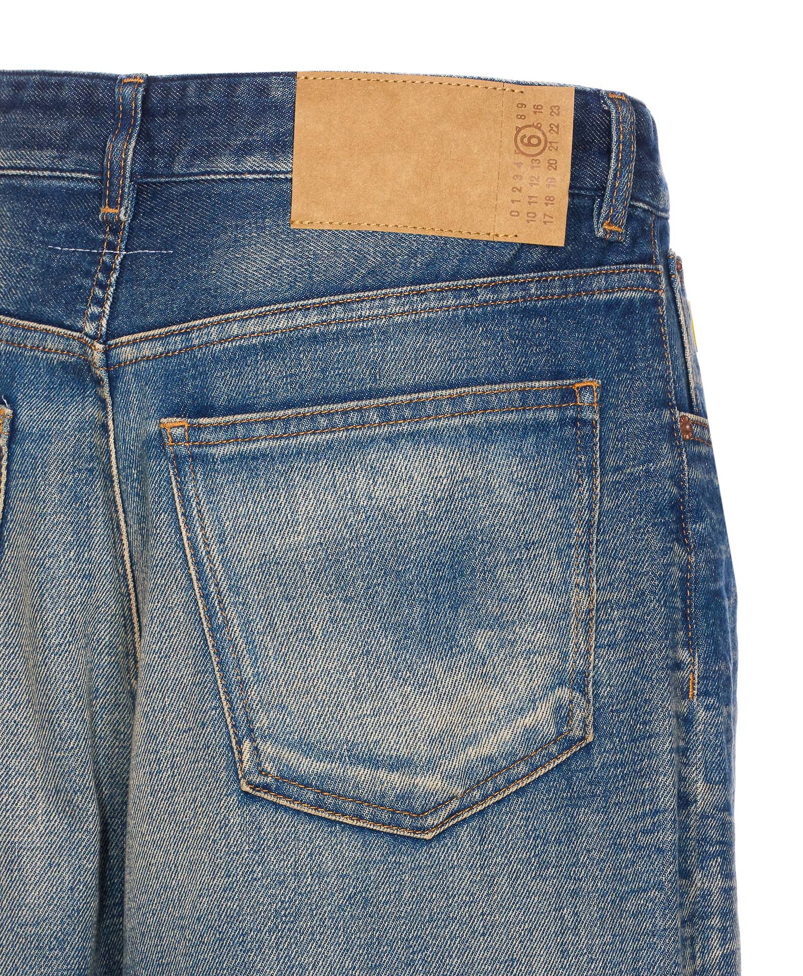 Mm6 Maison Margiela Jeans Blue Cotton