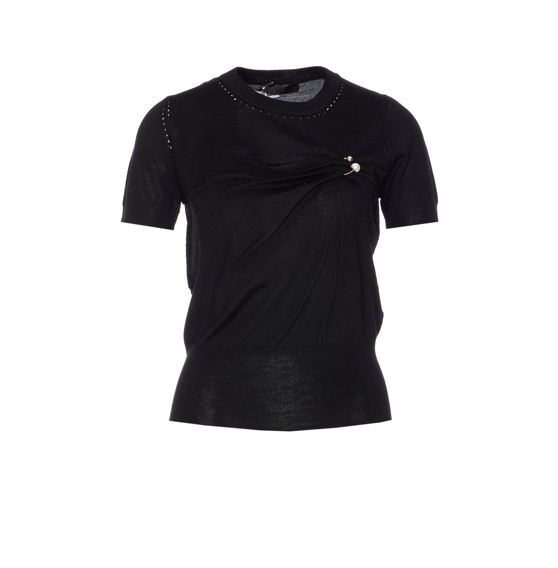 Liu Jo Sweaters Black Virgin Wool