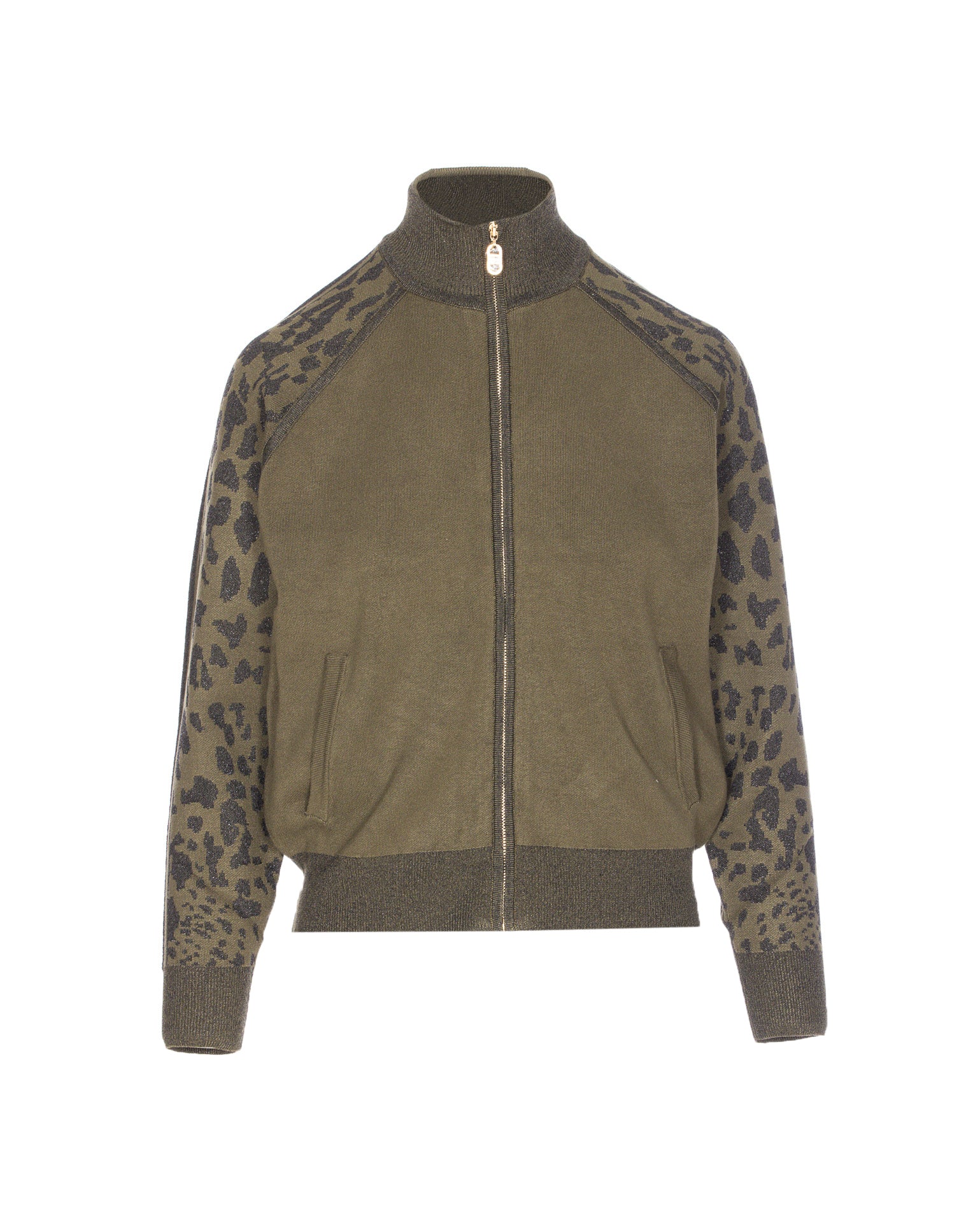 Liu Jo Sweaters Green Viscose Polyamide Polyester