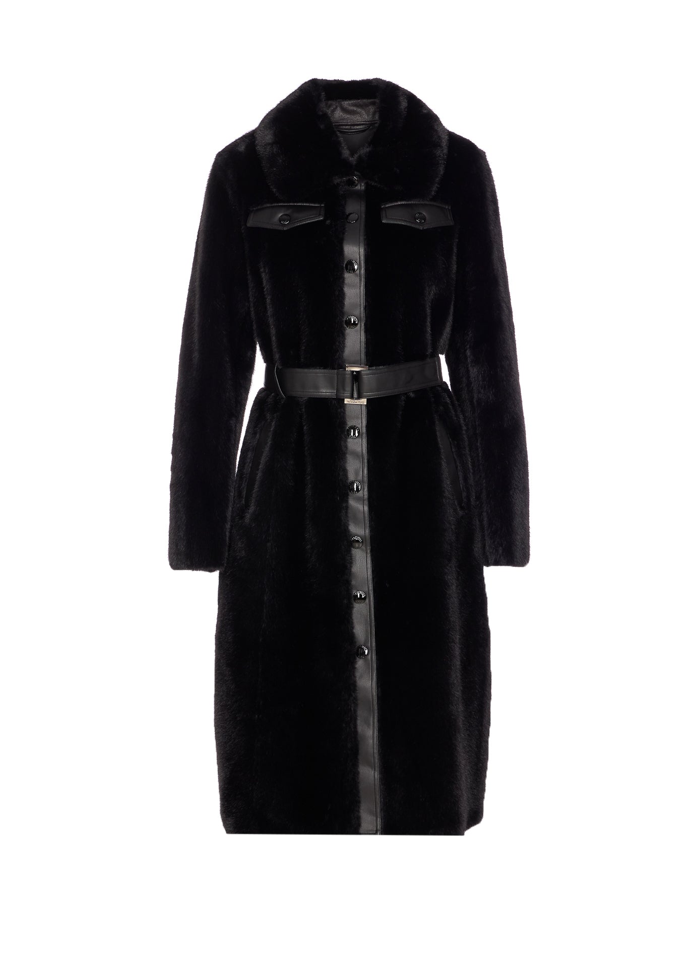 Patrizia Pepe Coats Black Polyester