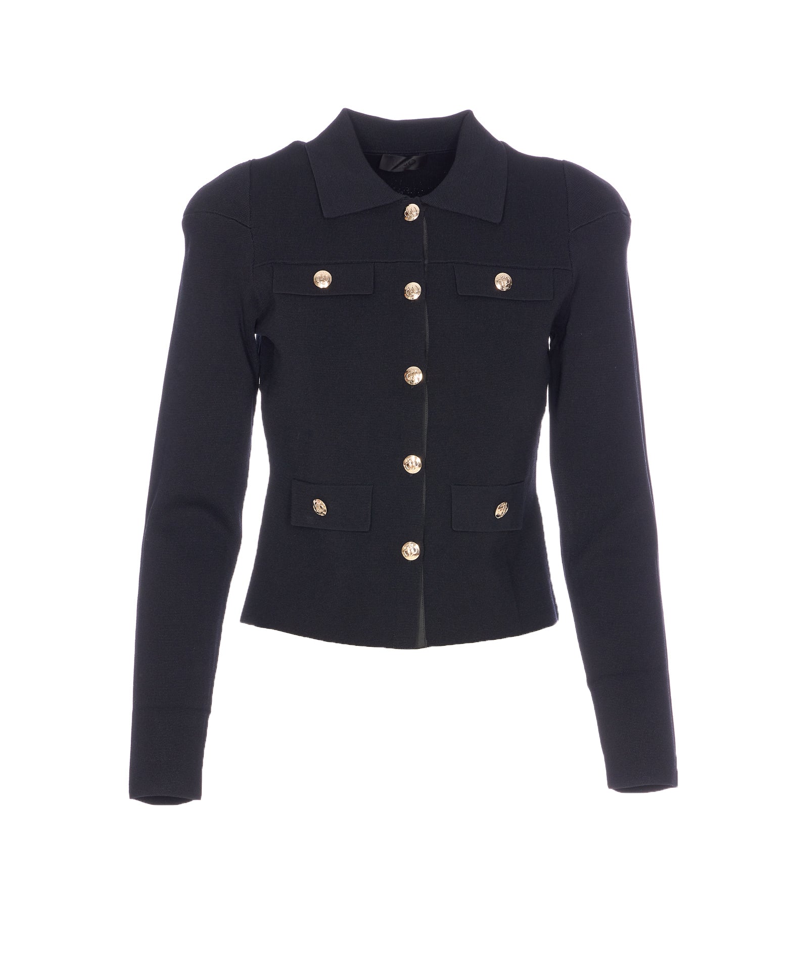 Liu Jo Jackets Black Viscose Polyamide