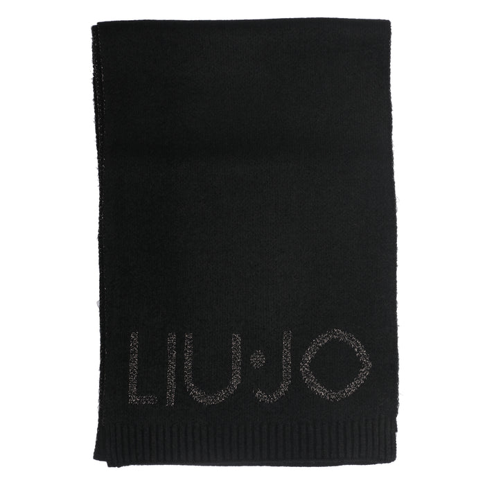 Liu Jo Scarfs Black Acrilica Polyester Elastan
