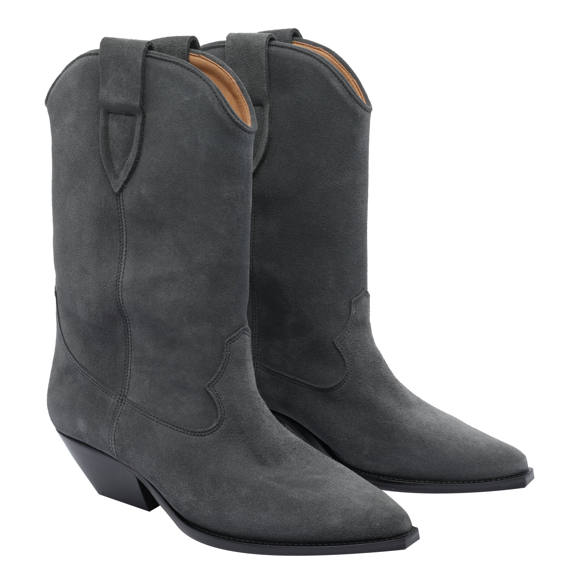 Isabel Marant Boots Grey Suede Leather/ Leather Sole