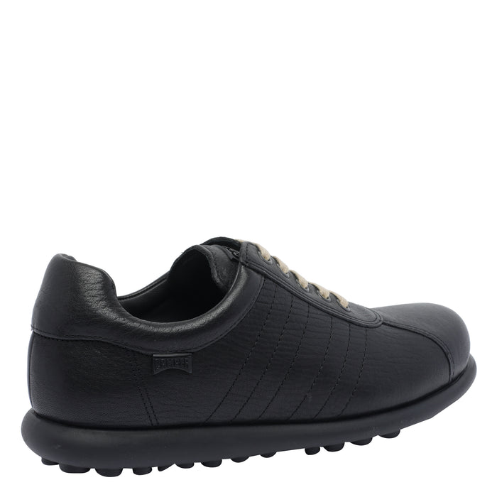 Camper Flat Shoes Black Calf Leather/rubber Sole