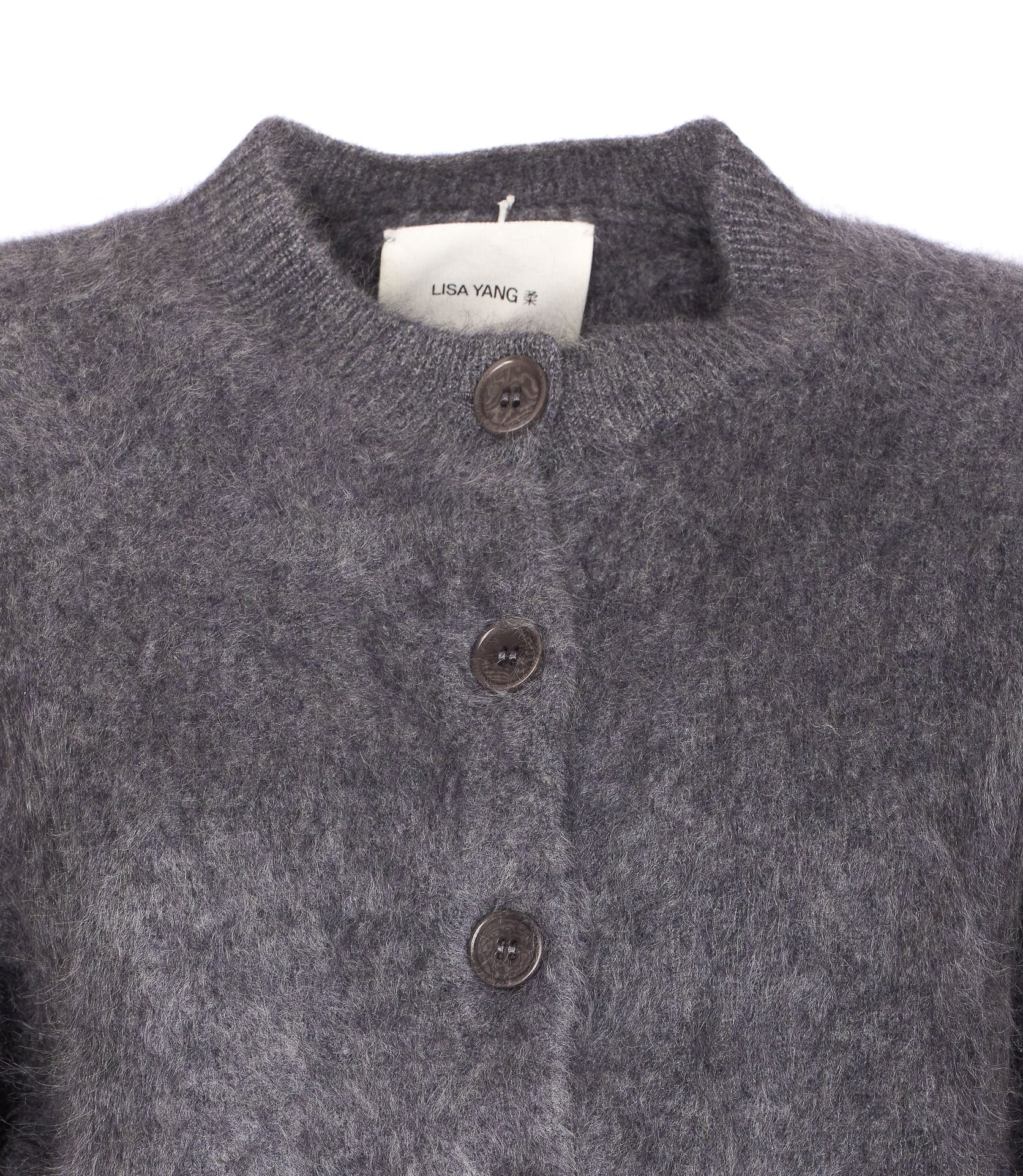Lisa Yang Sweaters Grey Cashmere
