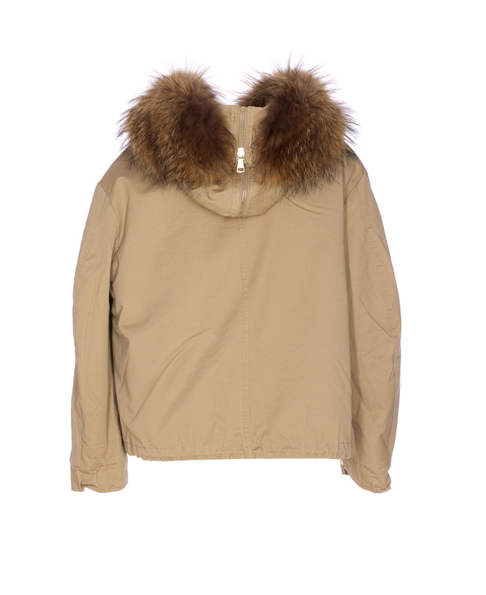 Sword Jackets Beige Cotton