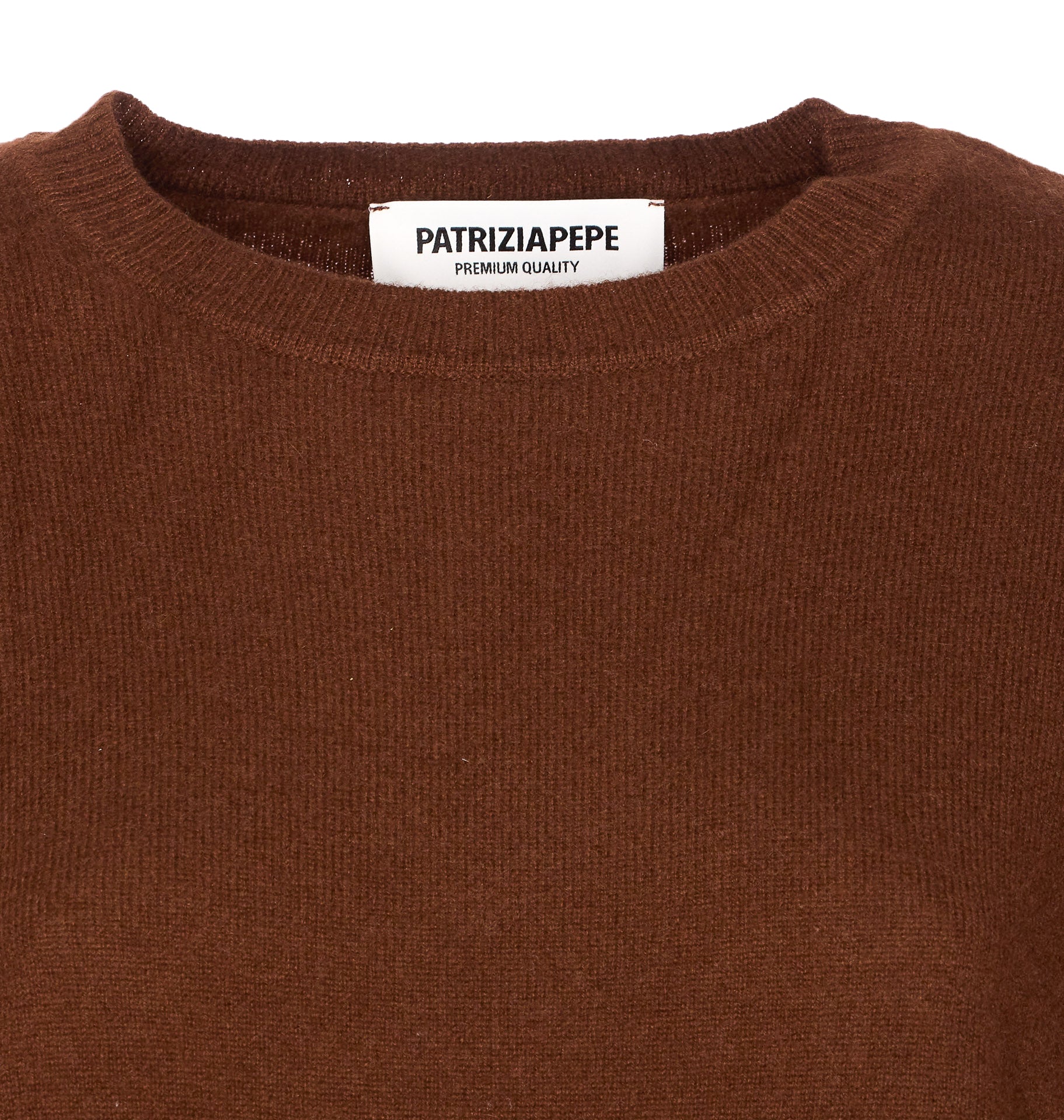 Patrizia Pepe Sweaters Brown Cashmere