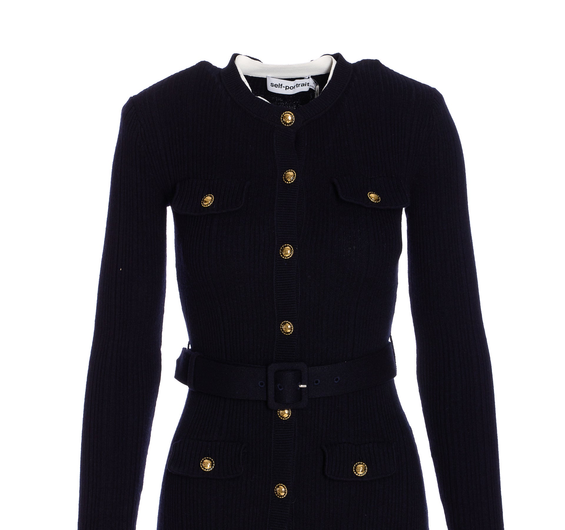 Self Portrait Dresses Black Polyamide