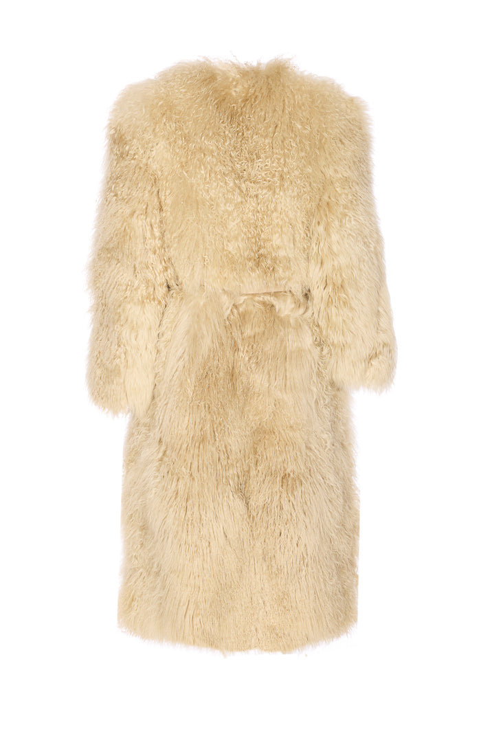 Sword Coats Yellow Mongolian Fur