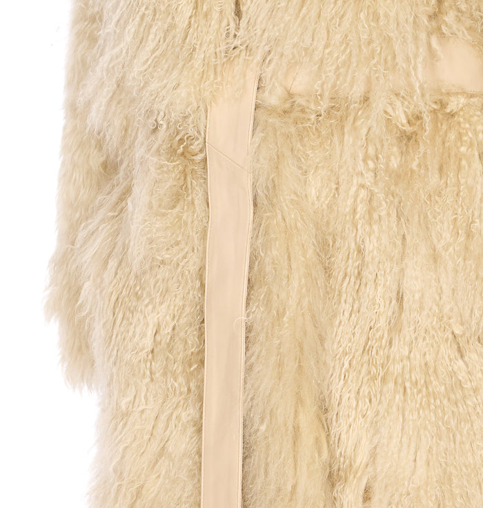 Sword Coats Yellow Mongolian Fur