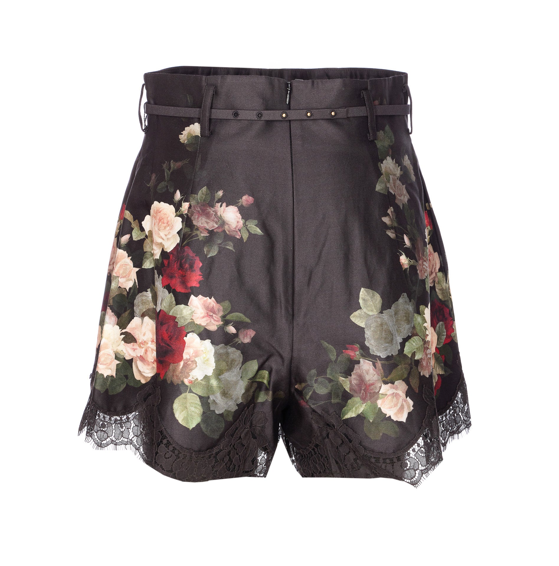 Zimmermann Shorts Black Silk